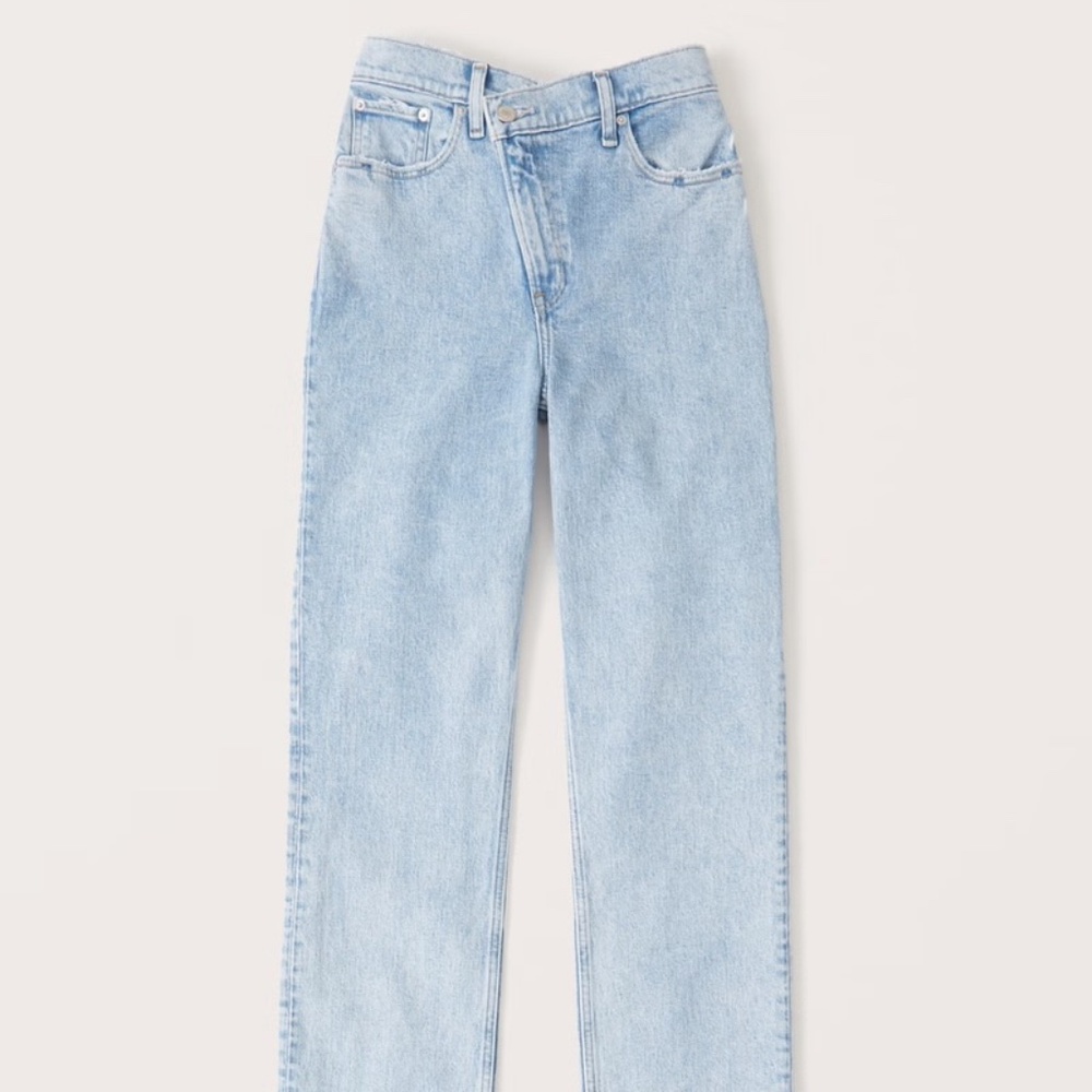 A&F Criss Cross Denim